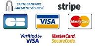 Logo stripe paiement securise